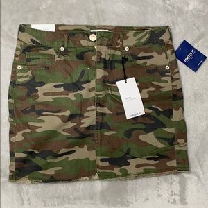 Forever 21 olive/brown skirt